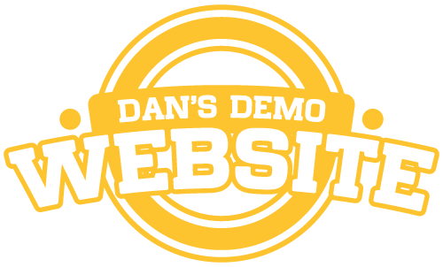 Dans Demo Website logo yellow